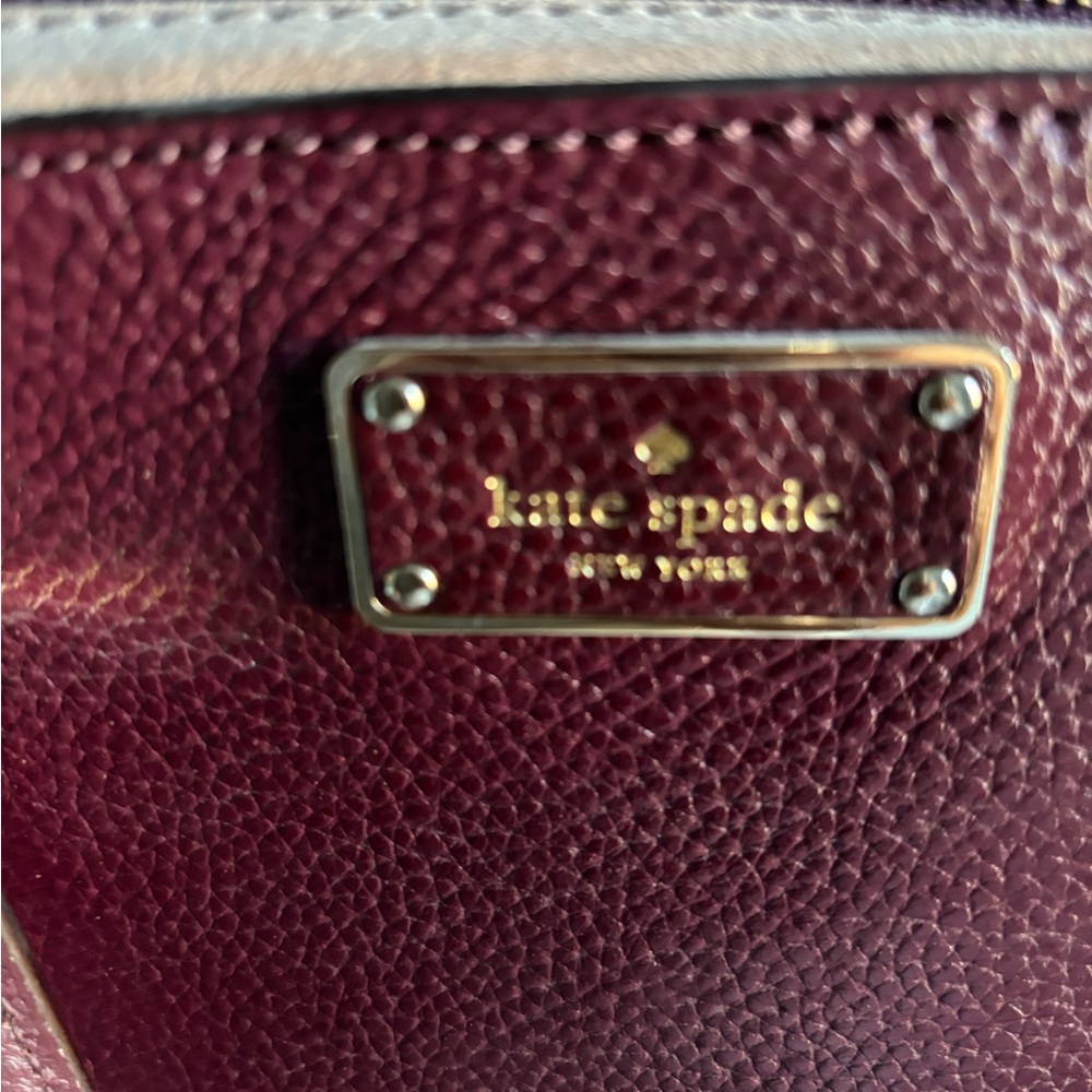 Kate Spade Burgundy Shoulder Bag - Picture 3 of 7